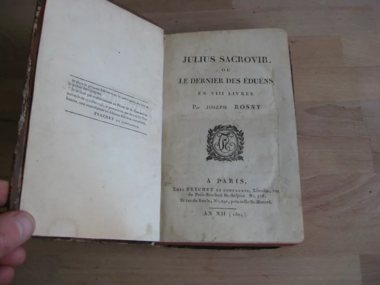Oeuvres. Julius Sacrovir, ou le Dernier des Éduens en VIII livres Oeuvres. Julius Sacrovir, ou le Dernier des Éduens en VIII livres