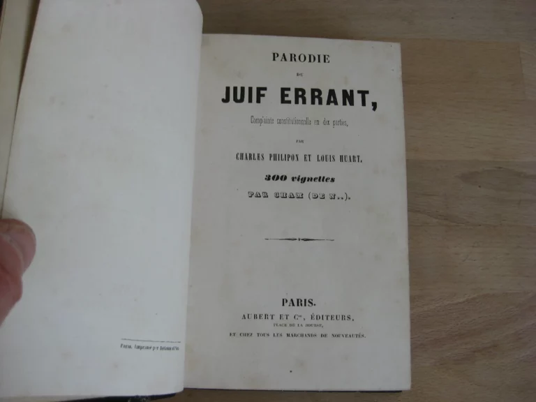Parodie du juif errant. Complainte constitutionnelle en dix parties Parodie du juif errant. Complainte constitutionnelle en dix parties