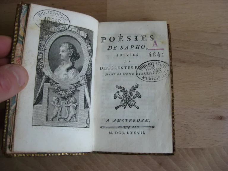 Poésies de Sapho. Suivies de différentes poésies dans le même genre Poésies de Sapho. Suivies de différentes poésies dans le même genre