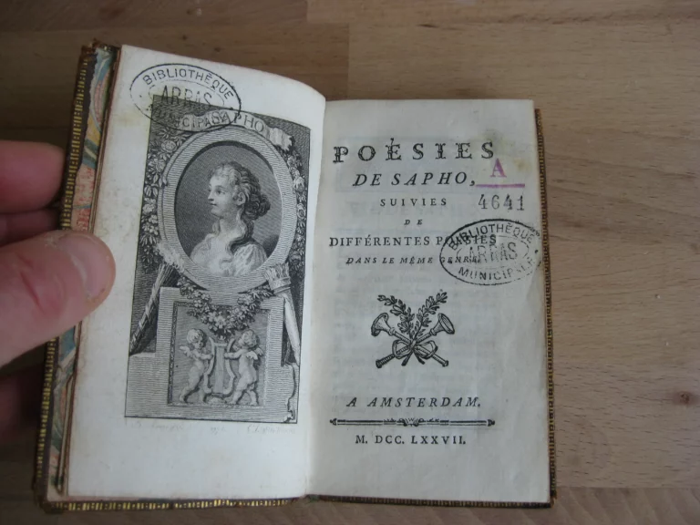 Poésies de Sapho. Suivies de différentes poésies dans le même genre Poésies de Sapho. Suivies de différentes poésies dans le même genre