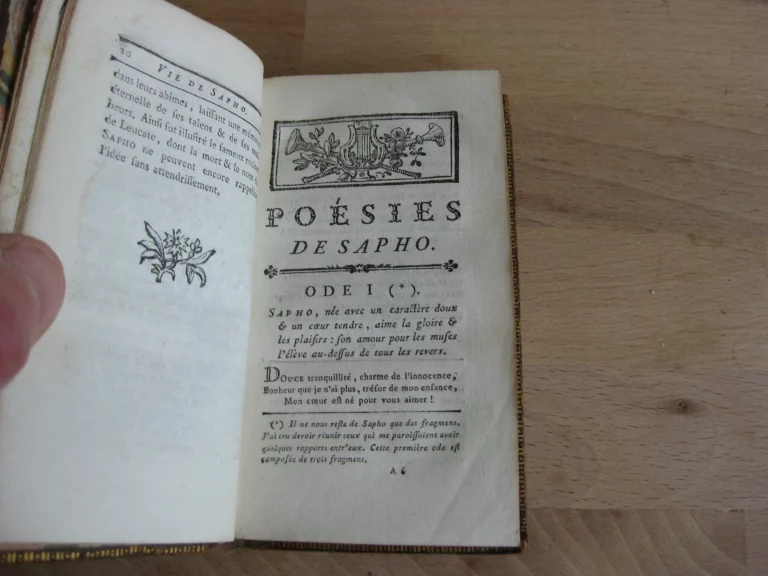 Poésies de Sapho. Suivies de différentes poésies dans le même genre Poésies de Sapho. Suivies de différentes poésies dans le même genre