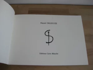 S – clavo - Daniel Dezeuze S – clavo - Daniel Dezeuze