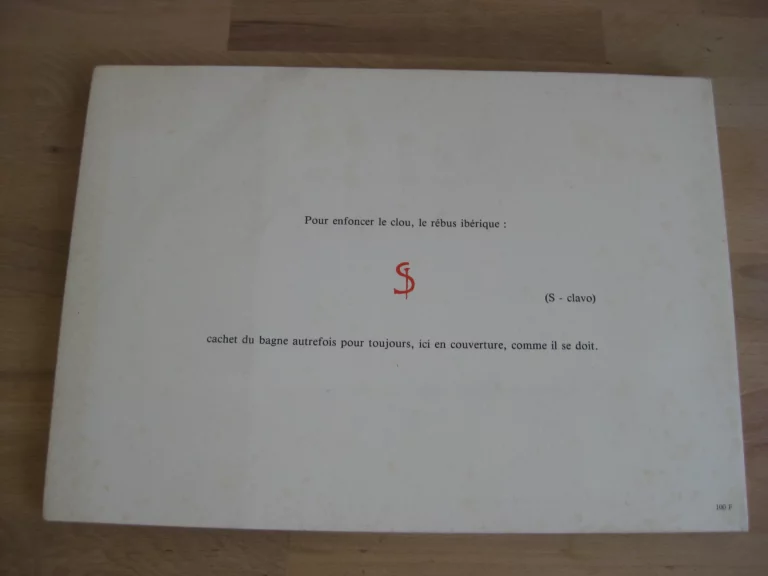 S – clavo - Daniel Dezeuze S – clavo - Daniel Dezeuze