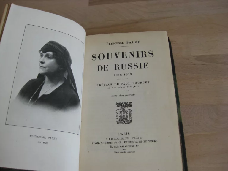 Souvenirs de Russie, 1916 – 1919 - Princesse Paley Souvenirs de Russie, 1916 – 1919 - Princesse Paley