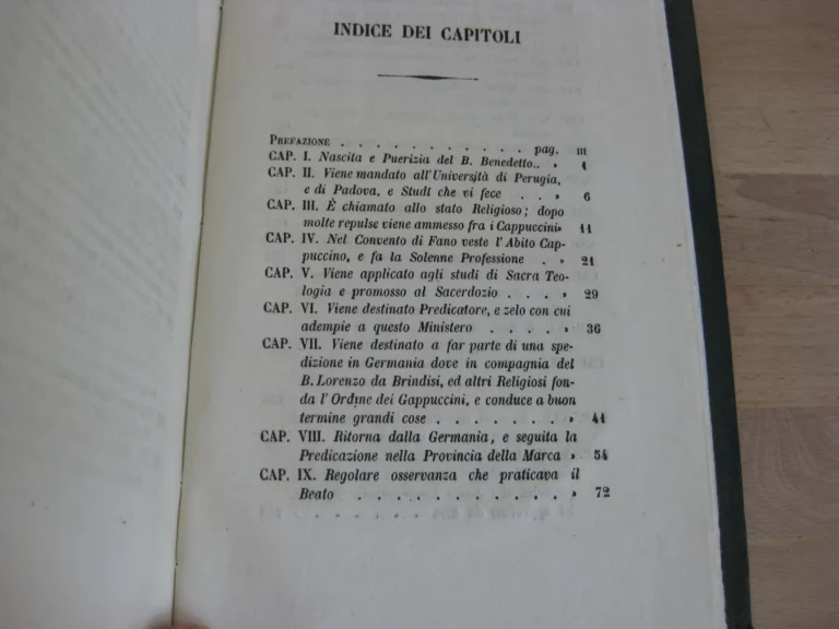 Vita del beato benedetto da urbino - Dal P. Eusebio de Monte Santo
