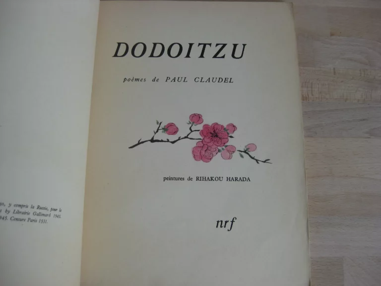 Dodoitzu - Paul Claudel – Rihakou Harada Dodoitzu - Paul Claudel – Rihakou Harada