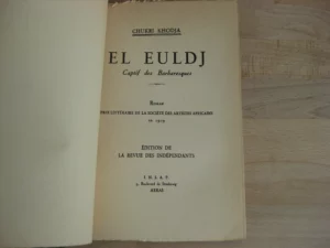 El Euldj, captif des Barbaresques - Chukri Khodja El Euldj, captif des Barbaresques - Chukri Khodja