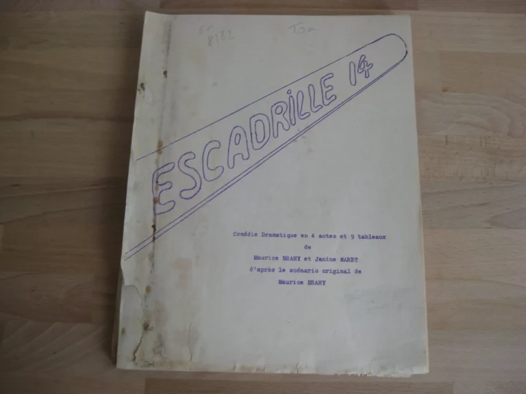 Escadrille 14. Comédie dramatique en 4 actes et 9 tableaux