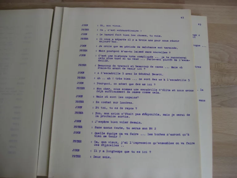 Escadrille 14. Comédie dramatique en 4 actes et 9 tableaux