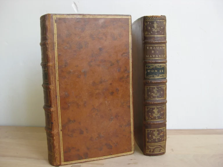 Examen du matérialisme ou réfutation du système de la nature, 2 tomes complet Examen du matérialisme ou réfutation du système de la nature, 2 tomes complet