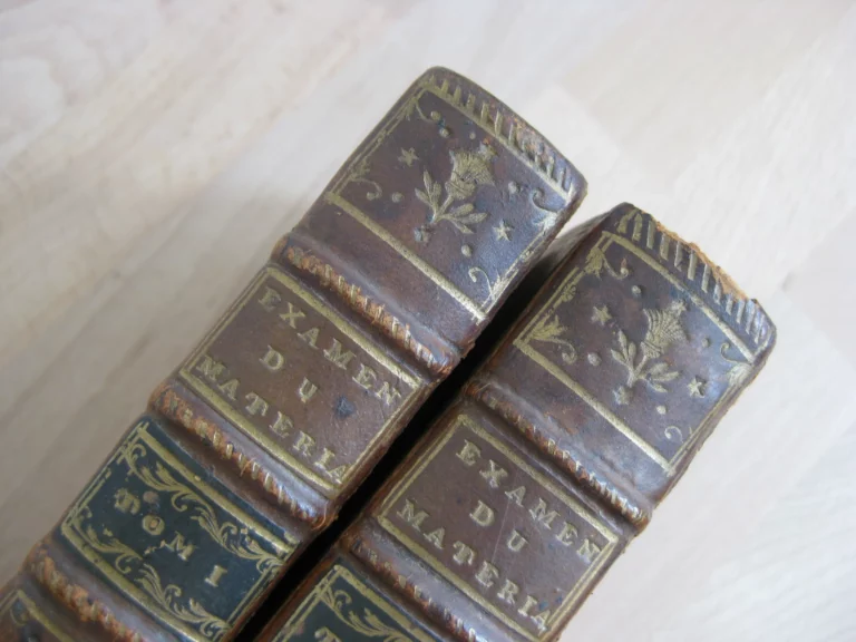 Examen du matérialisme ou réfutation du système de la nature, 2 tomes complet Examen du matérialisme ou réfutation du système de la nature, 2 tomes complet