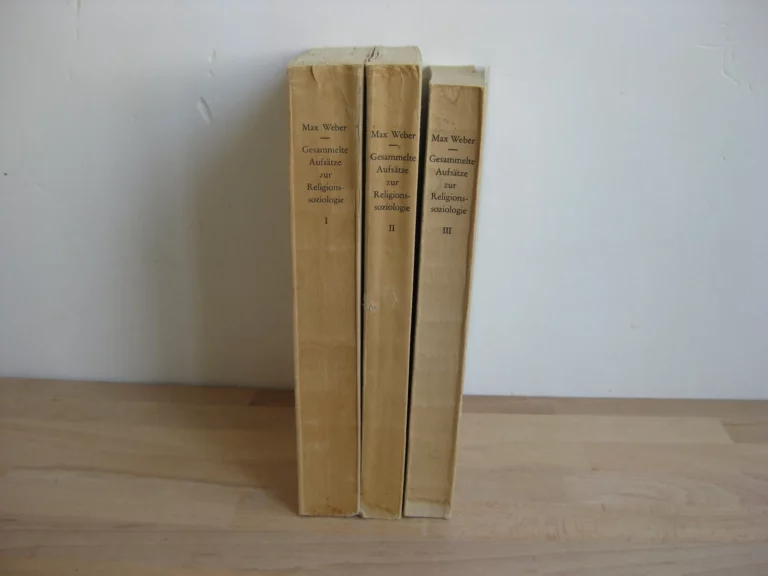 Gesammelte Aufsätze zur Religionssoziologie, I, II et III, Max Weber Gesammelte Aufsätze zur Religionssoziologie, I, II et III, Max Weber