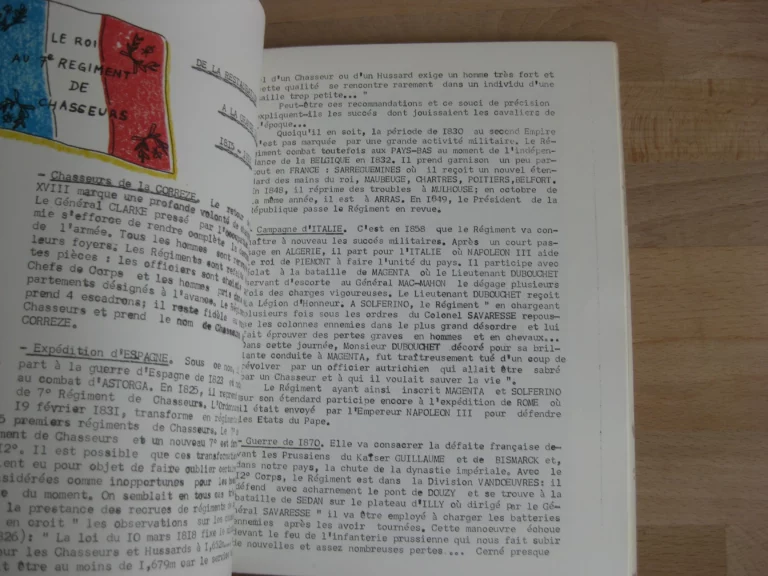 Le 7ème régiment de chasseurs - Edition illustrée Le 7ème régiment de chasseurs - Edition illustrée