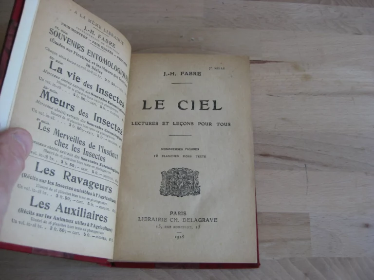 Le Ciel, leçons et lectures pour tous - J.-H. Fabre Le Ciel, leçons et lectures pour tous - J.-H. Fabre