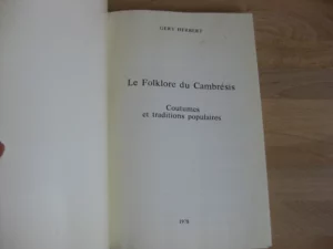 Le folklore du Cambrésis : Coutumes et traditions populaires