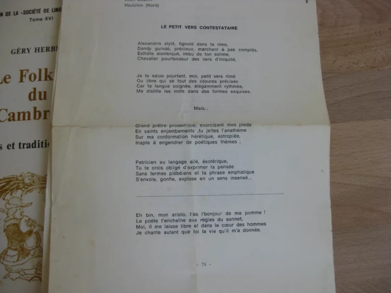 Le folklore du Cambrésis : Coutumes et traditions populaires