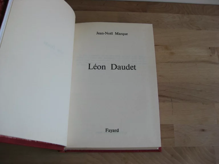 Léon Daudet - Jean-Noël Marque Léon Daudet - Jean-Noël Marque