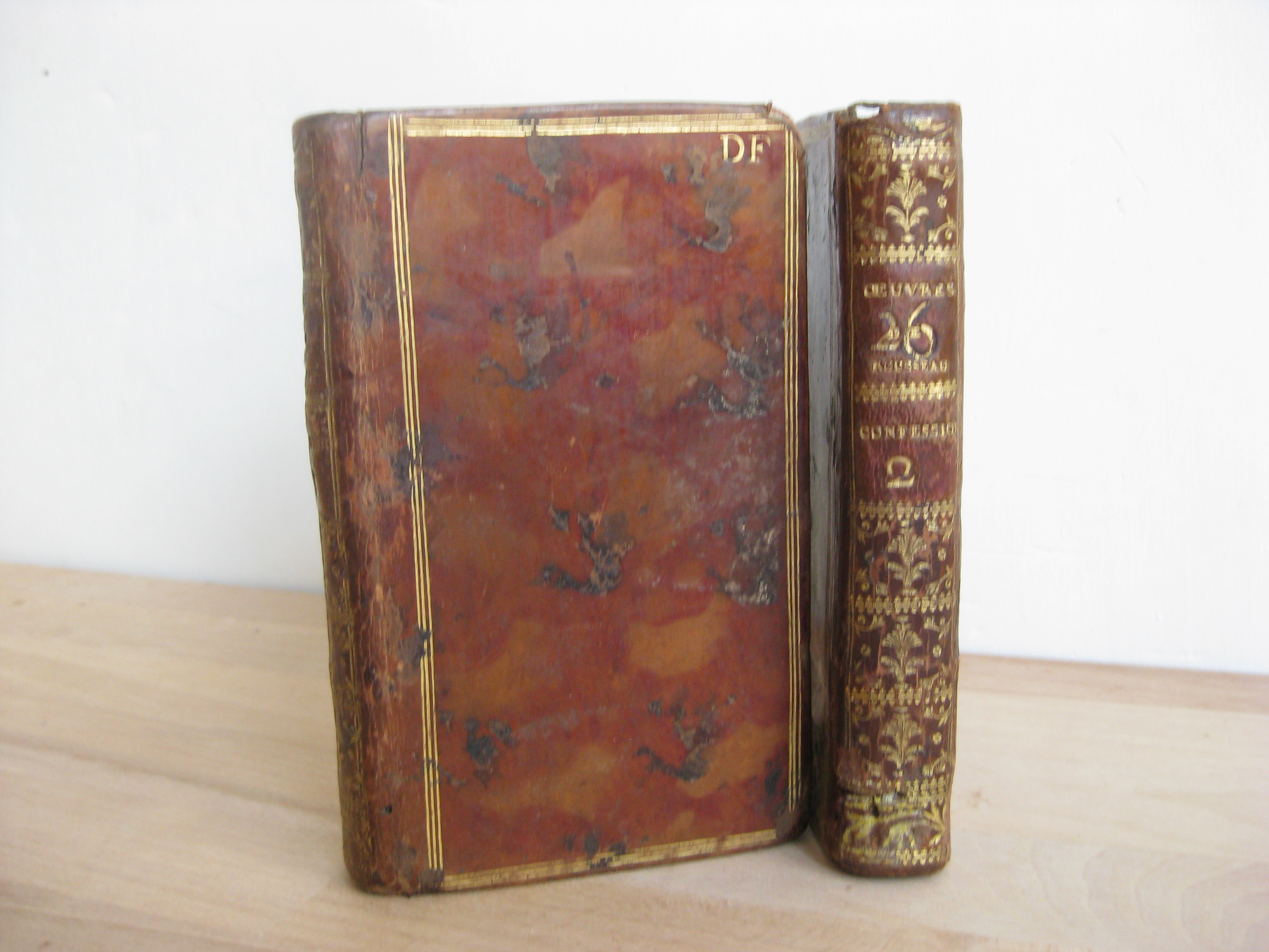 Les confessions, Livres I à VI, 2 volumes - Rousseau