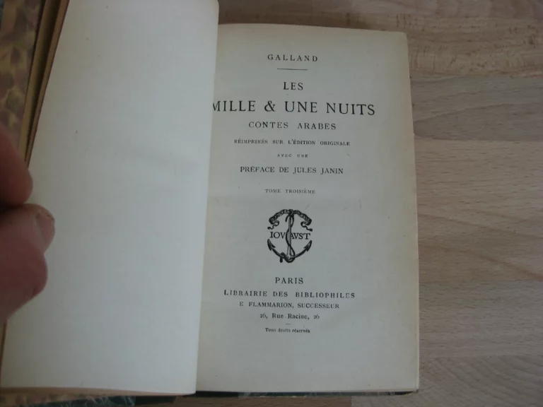 Les mille et une nuits, contes arabes. 4 tomes Les mille et une nuits, contes arabes. 4 tomes