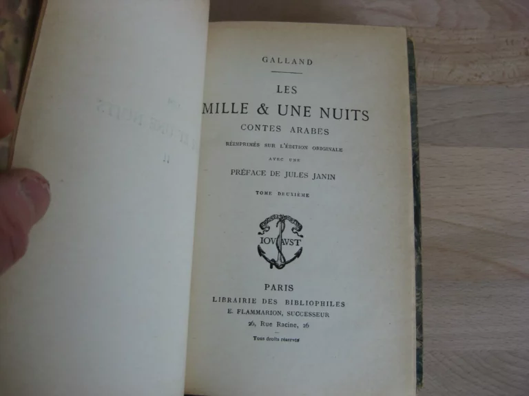 Les mille et une nuits, contes arabes. 4 tomes Les mille et une nuits, contes arabes. 4 tomes