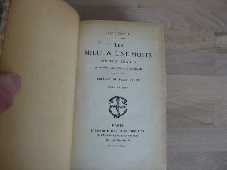 Les mille et une nuits, contes arabes. 4 tomes Les mille et une nuits, contes arabes. 4 tomes