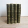 Œuvres complètes de Plutarque. La vie des hommes illustres, 4 tomes, complet