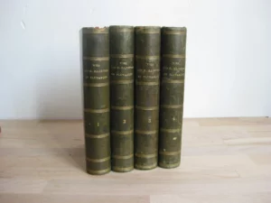 Œuvres complètes de Plutarque. La vie des hommes illustres, 4 tomes, complet Œuvres complètes de Plutarque. La vie des hommes illustres, 4 tomes, complet