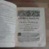Opera omnia. Medico pratica et anatomica - Georgii Baglavi Opera omnia. Medico pratica et anatomica - Georgii Baglavi