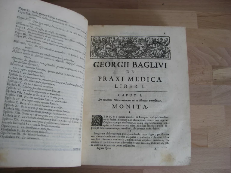 Opera omnia. Medico pratica et anatomica - Georgii Baglavi Opera omnia. Medico pratica et anatomica - Georgii Baglavi