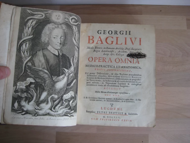Opera omnia. Medico pratica et anatomica - Georgii Baglavi Opera omnia. Medico pratica et anatomica - Georgii Baglavi
