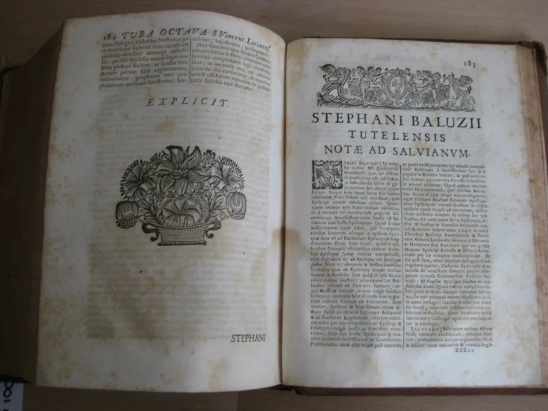 Septem tvbae sacerdotales... tvba octava, Cum Notis Stephani Baluzij Septem tvbae sacerdotales... tvba octava, Cum Notis Stephani Baluzij