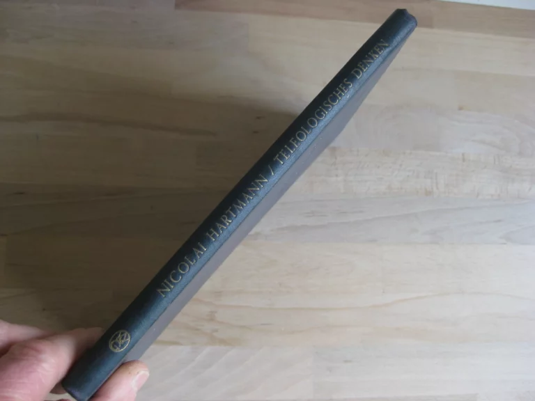 Teleologisches Denken - Nicolai Hartmann