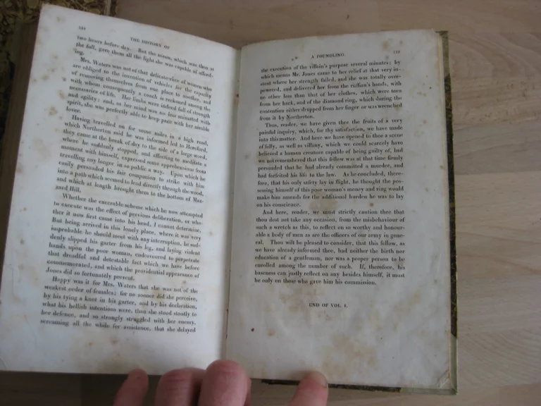 The History of Tom Jones, a foundling, 2 tomes, complet The History of Tom Jones, a foundling, 2 tomes, complet