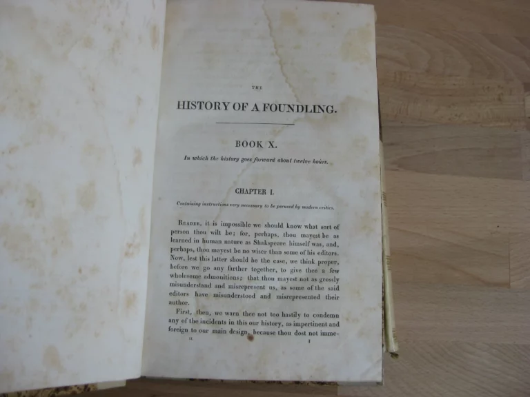 The History of Tom Jones, a foundling, 2 tomes, complet The History of Tom Jones, a foundling, 2 tomes, complet