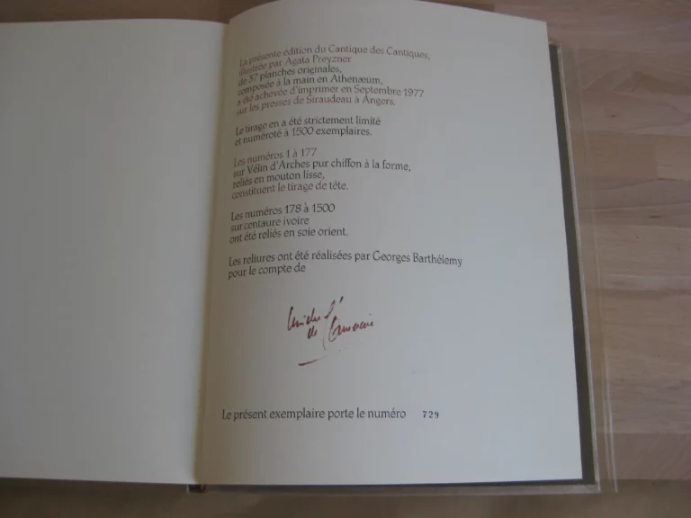 Agata Preyzner - Illustrations profanes pour le Cantique des Cantiques, Édition originale Agata Preyzner - Illustrations profanes pour le Cantique des Cantiques, Édition originale