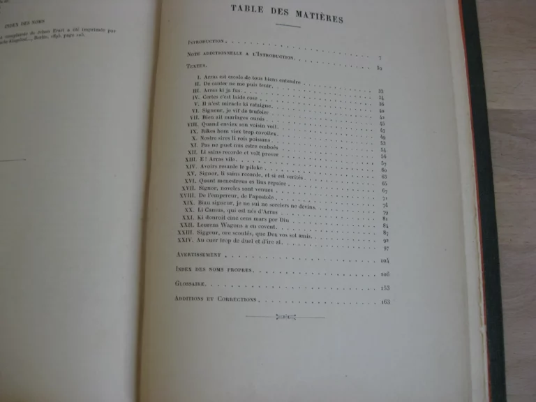 Chansons et dits artésiens du XIIIème siècle. Édition originale Chansons et dits artésiens du XIIIème siècle. Édition originale