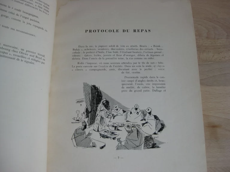 Fes vu par sa cuisine. - Z. Guinaudeau. Édition illustrée Fes vu par sa cuisine. - Z. Guinaudeau. Édition illustrée