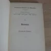 Hobbes. Leben und Lehre, Ferdinand Tönnies - Edition originale Hobbes. Leben und Lehre, Ferdinand Tönnies - Edition originale