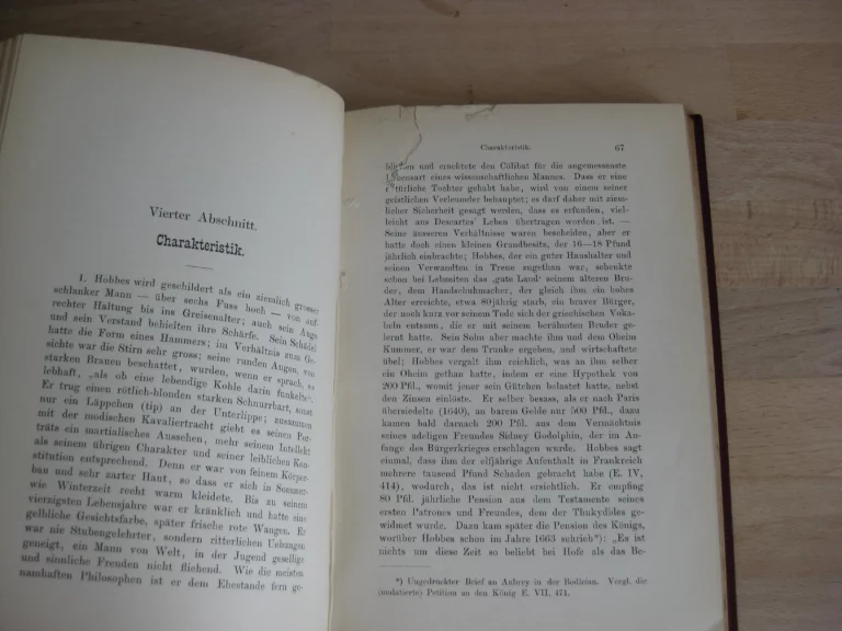 Hobbes. Leben und Lehre, Ferdinand Tönnies - Edition originale Hobbes. Leben und Lehre, Ferdinand Tönnies - Edition originale