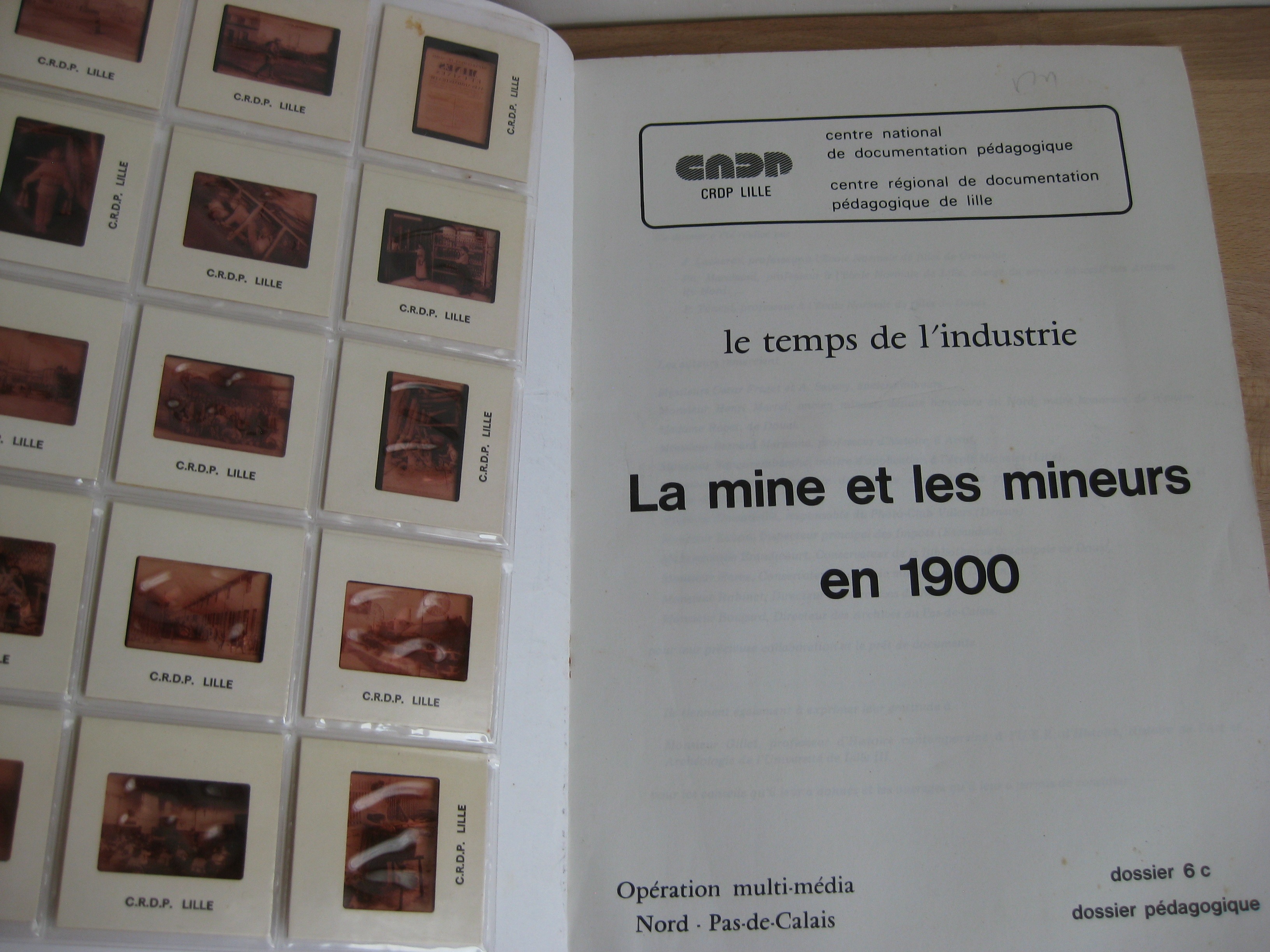 La mine et les mineurs en 1900