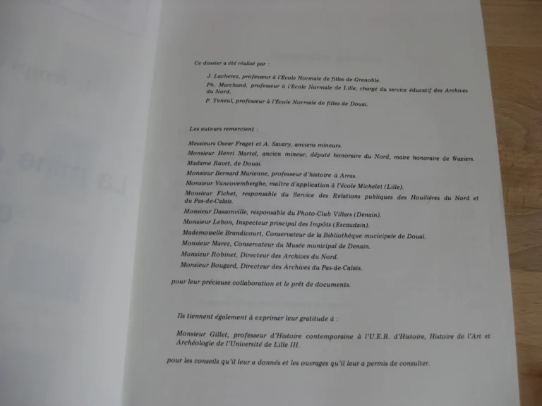 La mine et les mineurs en 1900 La mine et les mineurs en 1900