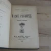 La raison passionnée : petites études - Joseph Caraguel, Première édition La raison passionnée : petites études - Joseph Caraguel, Première édition