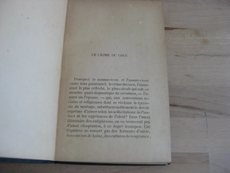 La raison passionnée : petites études - Joseph Caraguel, Première édition La raison passionnée : petites études - Joseph Caraguel, Première édition