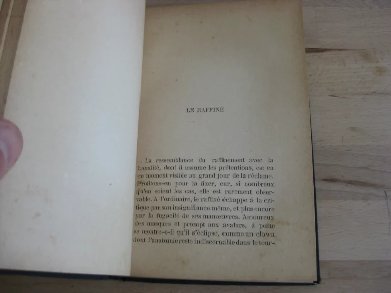 La raison passionnée : petites études - Joseph Caraguel, Première édition La raison passionnée : petites études - Joseph Caraguel, Première édition