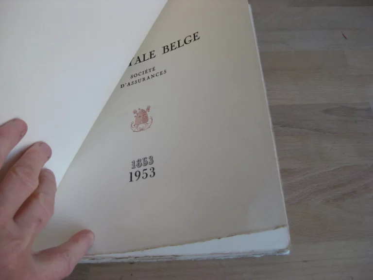 La Royale Belge, société d'assurances : 1853-1953 La Royale Belge, société d'assurances : 1853-1953
