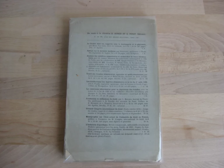 Le pain, fabrication rationnelle historique - Intendant militaire Sérand Le pain, fabrication rationnelle historique - Intendant militaire Sérand
