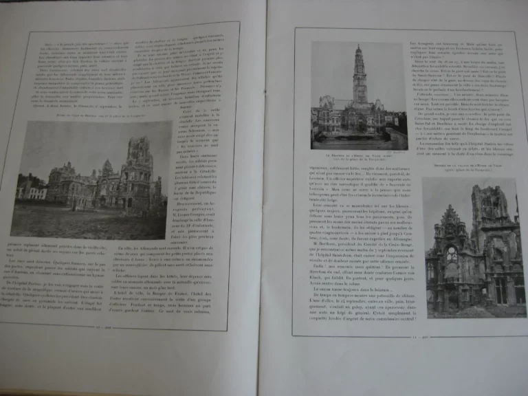 Les champs de bataille 1914 – 1915. Première partie. Les cités meurtries. Arras 1914 – 1915 Les champs de bataille 1914 – 1915. Première partie. Les cités meurtries. Arras 1914 – 1915