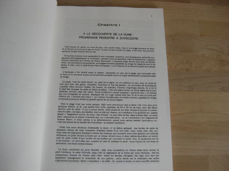 Les dunes du Nord de la France, P. Cuir et P. Van der Plaetsen Les dunes du Nord de la France, P. Cuir et P. Van der Plaetsen