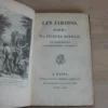 Les jardins. Poème. Nouvelle édition - Illustrée d'un frontispice Les jardins. Poème. Nouvelle édition - Illustrée d'un frontispice