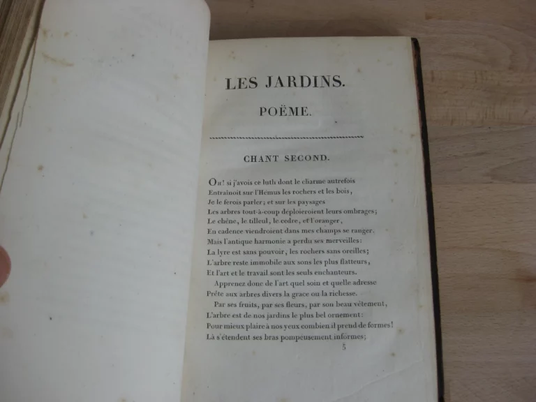 Les jardins. Poème. Nouvelle édition - Illustrée d'un frontispice Les jardins. Poème. Nouvelle édition - Illustrée d'un frontispice